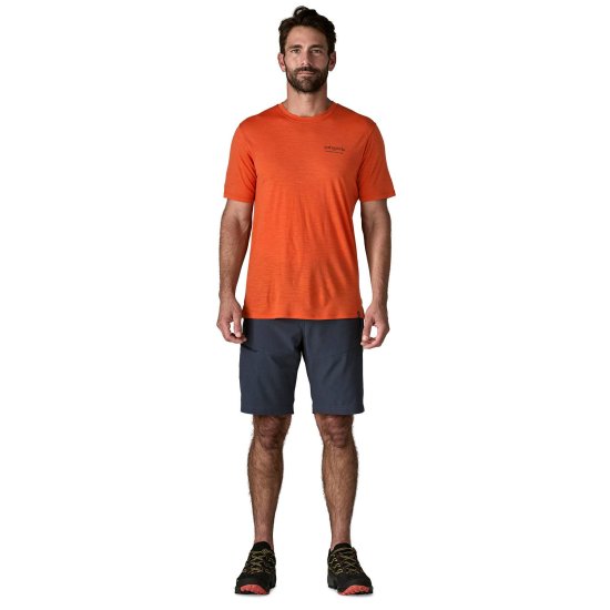 PATAGONIA - T-SHIRT CAPILENE COOL MERINO GRAPHIC MANICHE CORTE UOMO