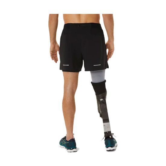 ASICS - PANTALONCINO ROAD 2 IN 1 UOMO