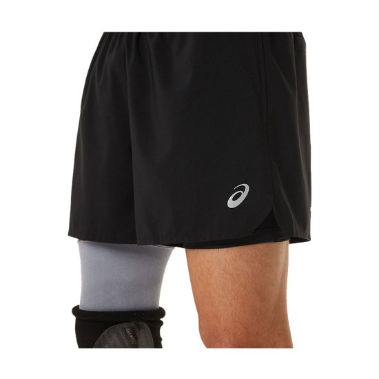 ASICS - PANTALONCINO ROAD 2 IN 1 UOMO