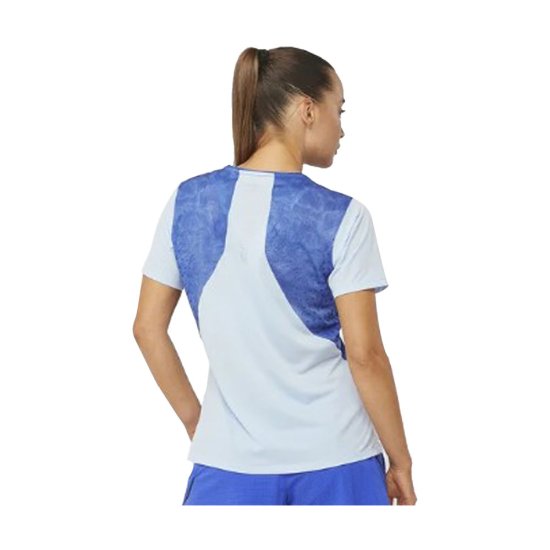SALOMON - T-SHIRT MANCHES COURTES SENSE AERO FEMME BLEU