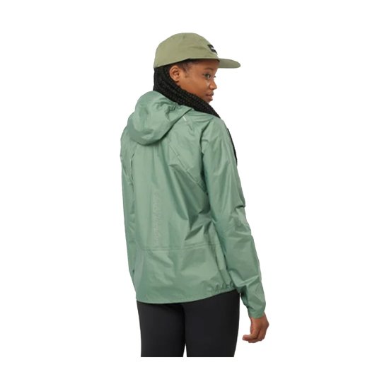 SALOMON - VESTE BONATTI WATERPROOF FEMME VERTE