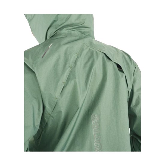 SALOMON - VESTE BONATTI WATERPROOF FEMME VERTE