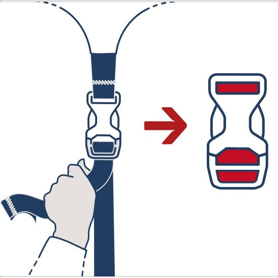 DEUTER - FIBBIA 20 MM - HI/TR/AL