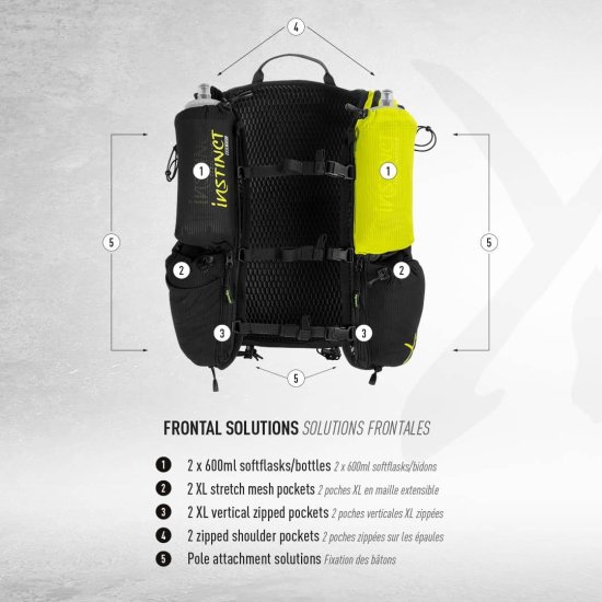INSTINCT - ZAINO D'IDRATAZIONE X8 18L