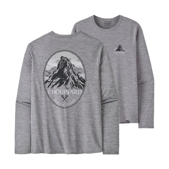 PATAGONIA - T-SHIRT MANCHES LONGUES CAP COOL DAILY MOTIFS HOMME