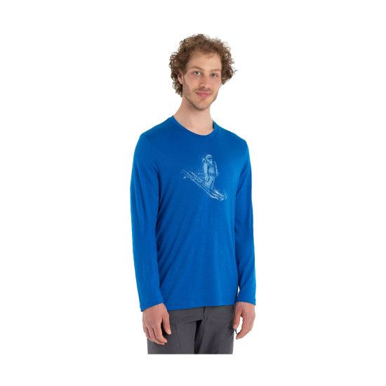ICEBREAKER - T-SHIRT MANCHES LONGUES MERINO TECH LITE II HOMME