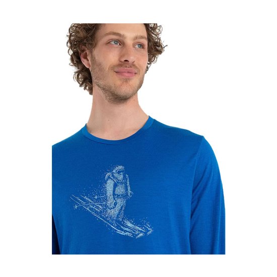 ICEBREAKER - T-SHIRT MANCHES LONGUES MERINO TECH LITE II HOMME
