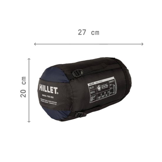 MILLET - Sac de couchage baikal 1100 Regular