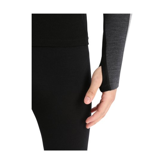 ICEBREAKER - SOUS-COUCHE MERINO ZONEKNIT COL ROND 200 HOMME