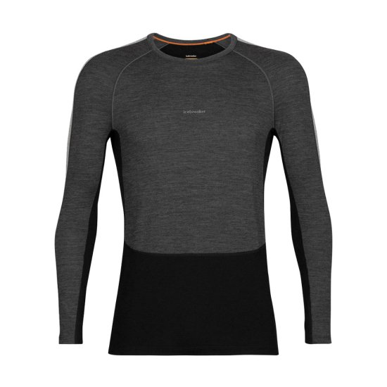 ICEBREAKER - SOUS-COUCHE MERINO ZONEKNIT COL ROND 200 HOMME