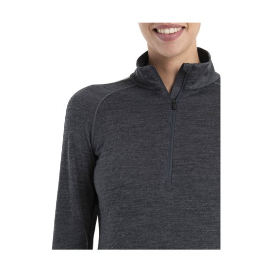 ICEBREAKER - SOUS-COUCHE MERINO ZONEKNIT 200 DEMI-ZIP FEMME