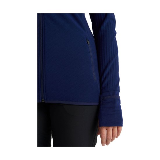 ICEBREAKER - VESTE DESCENDER ZIP FEMME