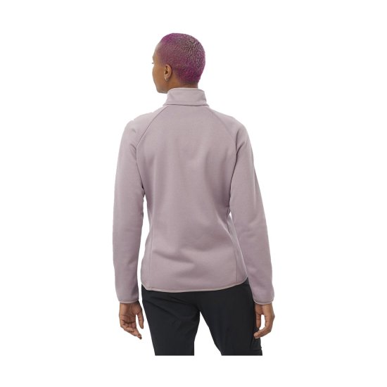 SALOMON - POLAIRE ESSENTIAL WARM DEMI-ZIP FEMME