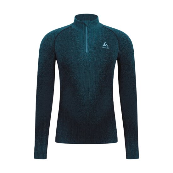 ODLO - INTIMO TERMICO DOLCEVITA MEZZA-ZIP UOMO