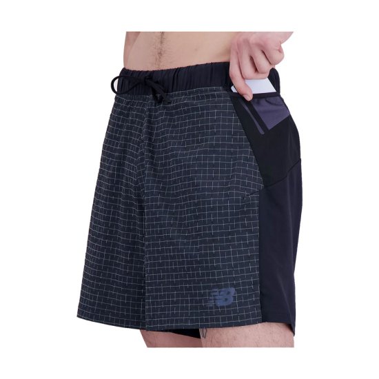 NEW BALANCE - SHORT IMPACT RUN LUMINOUS 16 CM HOMME