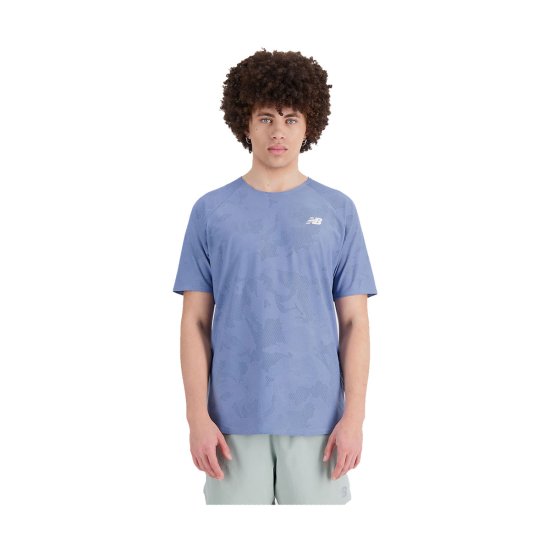 NEW BALANCE - T-SHIRT MANCHES COURTES Q SPEED JACQUARD HOMME