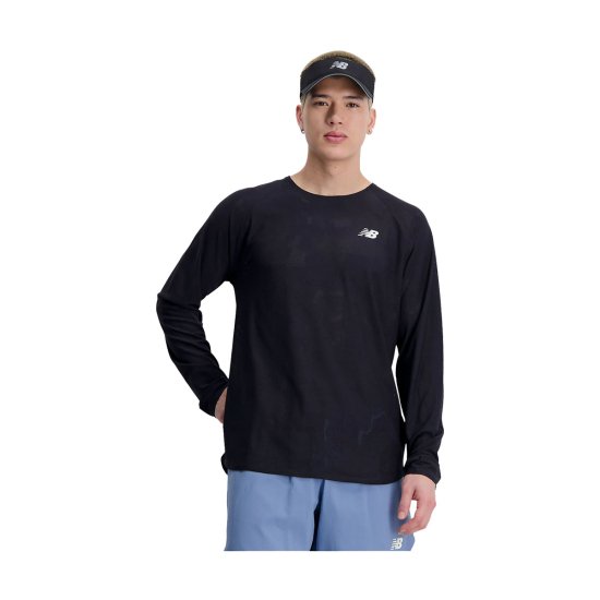 NEW BALANCE - T-SHIRT MANCHES LONGUES Q SPEED JACQUARD HOMME