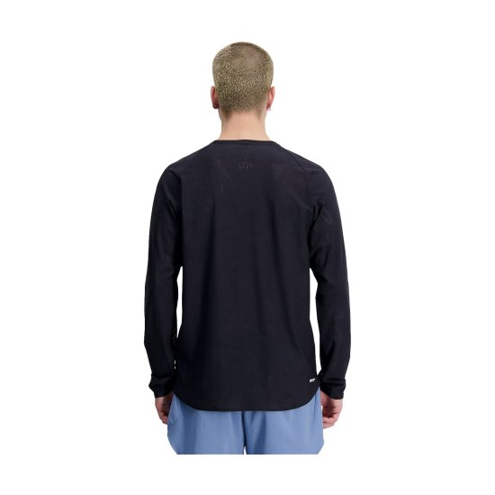 NEW BALANCE - T-SHIRT MANCHES LONGUES Q SPEED JACQUARD HOMME