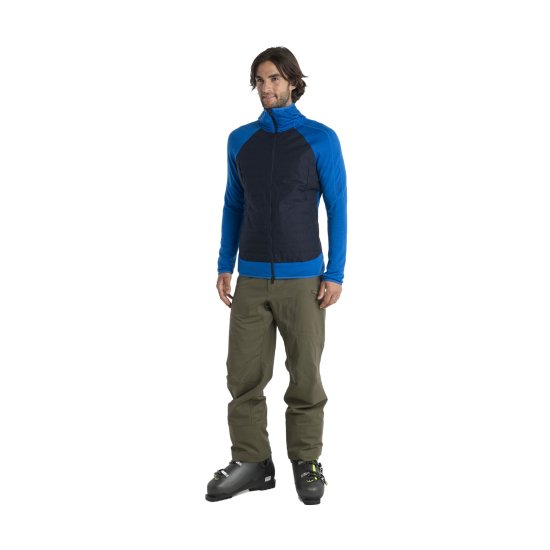 ICEBREAKER - POLAIRE MERINO QUANTUM HYBRID HOMME