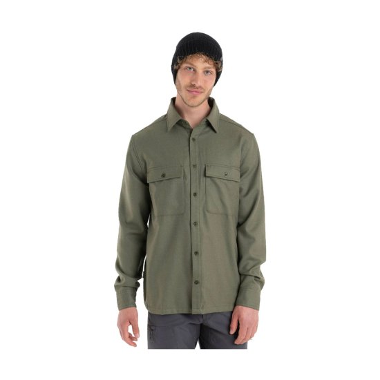 ICEBREAKER - CHEMISE MANCHES LONGUES MERINO 200 DAWNDER HOMME