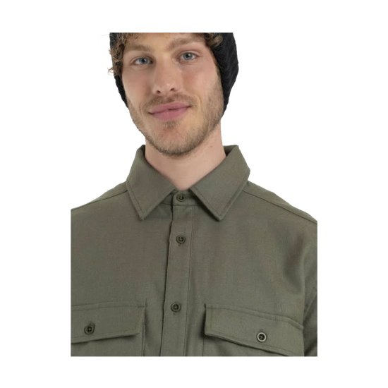 ICEBREAKER - CHEMISE MANCHES LONGUES MERINO 200 DAWNDER HOMME