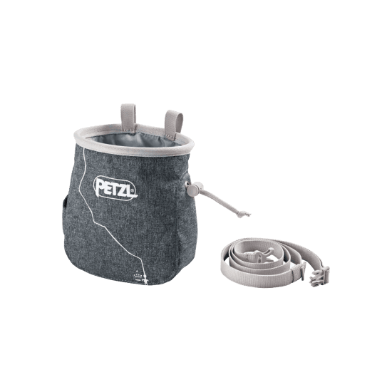 PETZL - SAC A MAGNESIE SAKAPOCHE GRIS