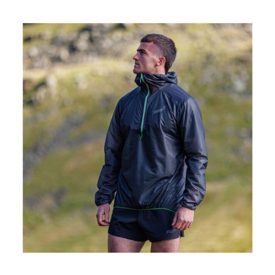 INOV 8 - VESTE RACESHELL DEMI-ZIP MIXTE