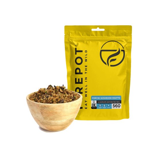 FIREPOT - REPAS LYOPHILISÉ - RISOTTO AUX CÊPES