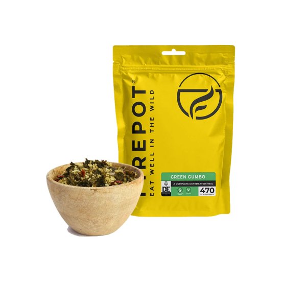 FIREPOT - REPAS LYOPHILISÉ - GOMBO AUX LÉGUMES