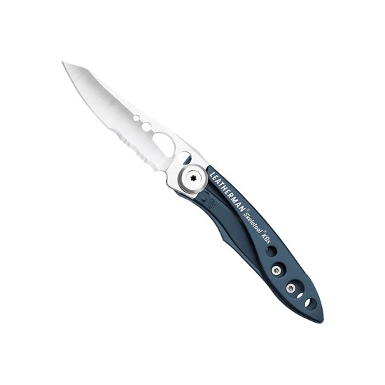 LEATHERMAN - COLTELLO SKELETOOL KBX BLU CON CUSTODIA