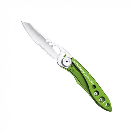 LEATHERMAN - COUTEAU SKELETOOL KBX VERT AVEC ETUI