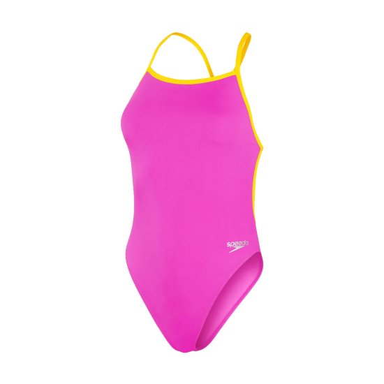 SPEEDO - MAILLOT DE BAIN ECO+ SOLID DOS EN V FEMME