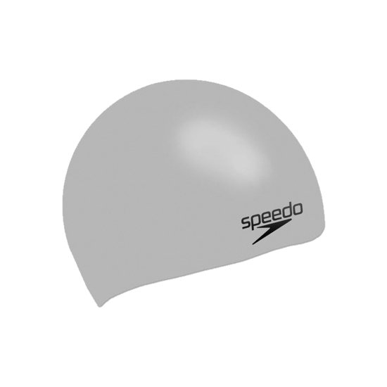 SPEEDO - BONNET DE BAIN MOULÉ UNI GRIS