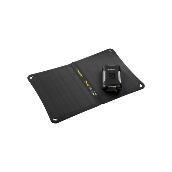 GOAL ZERO - KIT BATTERIE PORTATIVE VENTURE 35 + PANNEAU SOLAIRE NOMAD 10