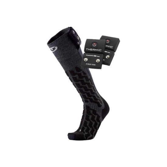 THERM-IC - CHAUSSETTES CHAUFFANTES HEAT FUSION UNI ND + BATTERIES 1200