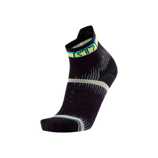 SIDAS - CALZINI RUN ULTRA NERO/GIALLO