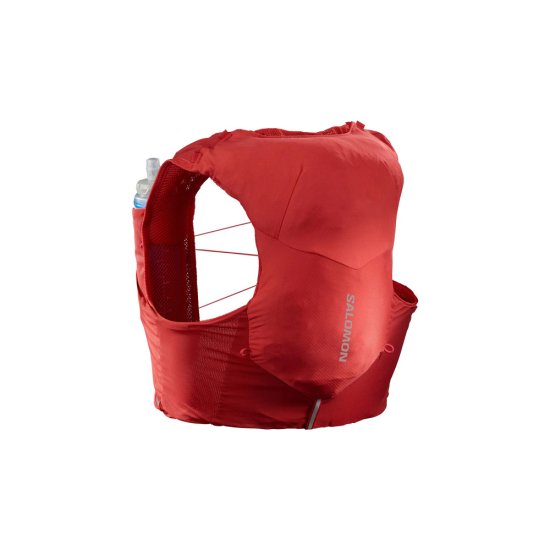 SALOMON - SAC D'HYDRATATION ADV SKIN 5 AVEC FLASQUES ROUGE