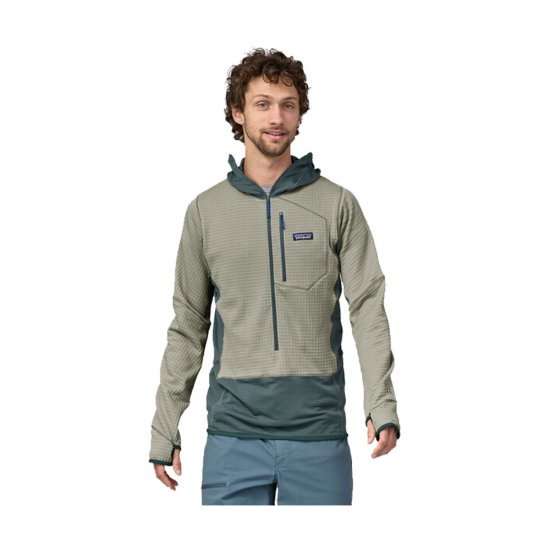 PATAGONIA - POLAIRE R1 CAPUCHE HOMME