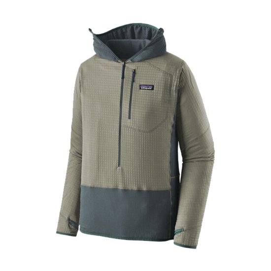 PATAGONIA - POLAIRE R1 CAPUCHE HOMME