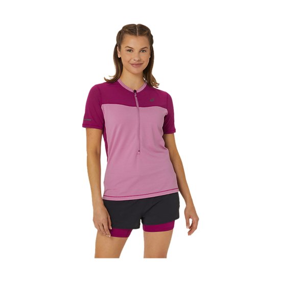 ASICS - T-SHIRT MANCHES COURTES FUJITRAIL FEMME