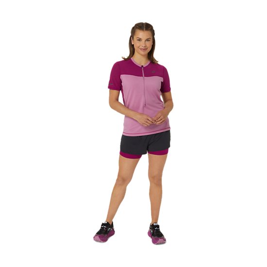 ASICS - T-SHIRT MANCHES COURTES FUJITRAIL FEMME