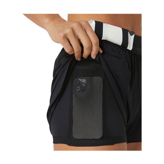 ASICS - PANTALONCINO METARUN SPLIT DONNA