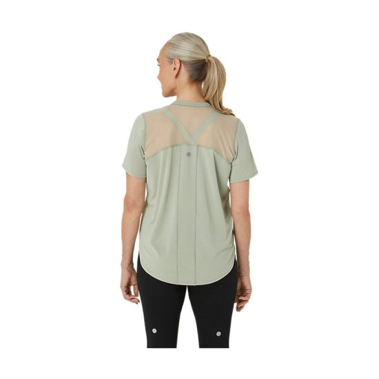 ASICS - T-SHIRT SCOLLATURA A V ROAD DONNA