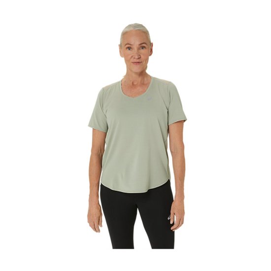 ASICS - T-SHIRT SCOLLATURA A V ROAD DONNA