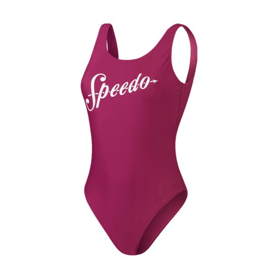 SPEEDO - MAILLOT DE BAIN ECO LOGO DEEP UB FEMME BORDEAUX