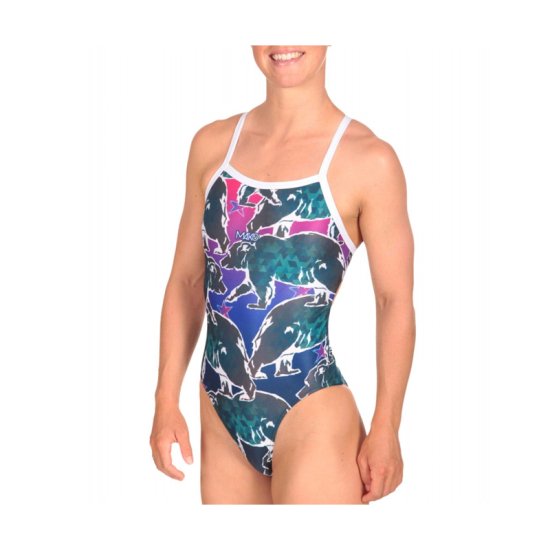 MAKO - MAILLOT DE BAIN AUMAKUA FEMME BLEU