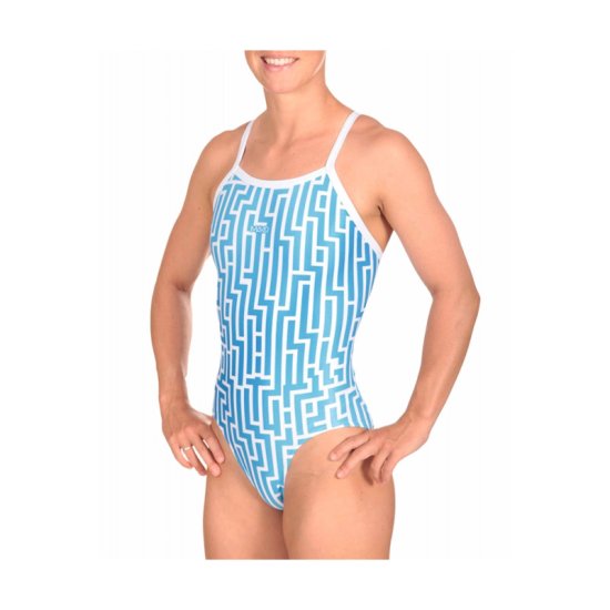 MAKO - MAILLOT DE BAIN NEREID FEMME BLEU CLAIR