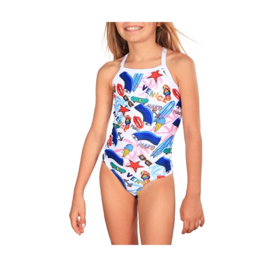MAKO - MAILLOT DE BAIN NEREID FILLE MULTICOLOR