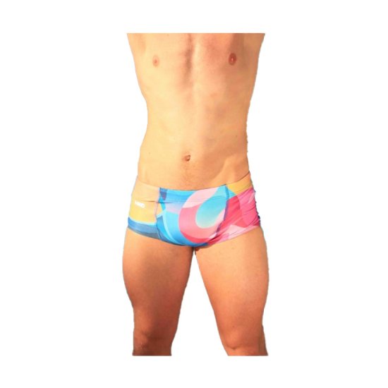 MAKO - SHORTY DE BAIN HOMME FLAMINGO
