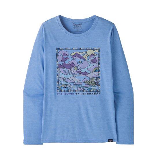 PATAGONIA - T-SHIRT ML CAP COOL DAILY GRAPHIC FEMME